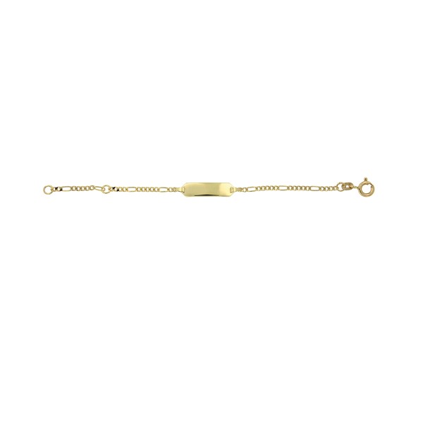 babyplaatarmbandje-geelgoud-figaro-2-mm-10-12-cm-graveren