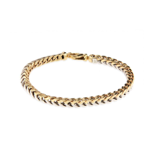 Armband Massief vossenstaart 5mm bicolor