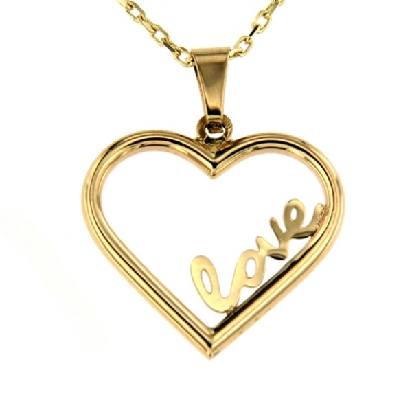 Symbol Chain Hart Met Love 