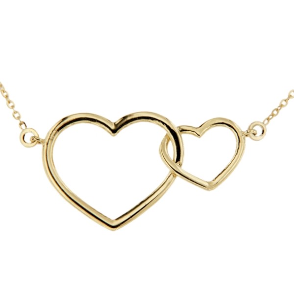 Symbol Chain Dubbel Hart Vast