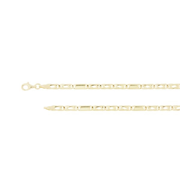 valkenoog-armband-4mm-geelgoud