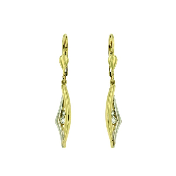 Oorhangers 3 fantasie Zirkonia