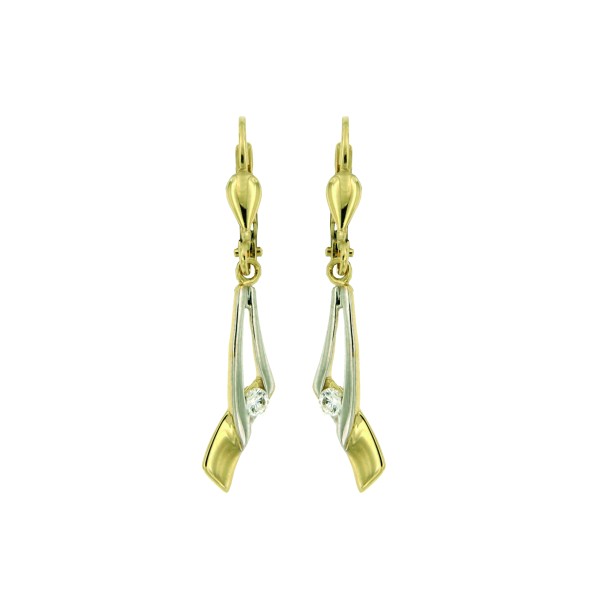 Oorhangers 1 fantasie Zirkonia