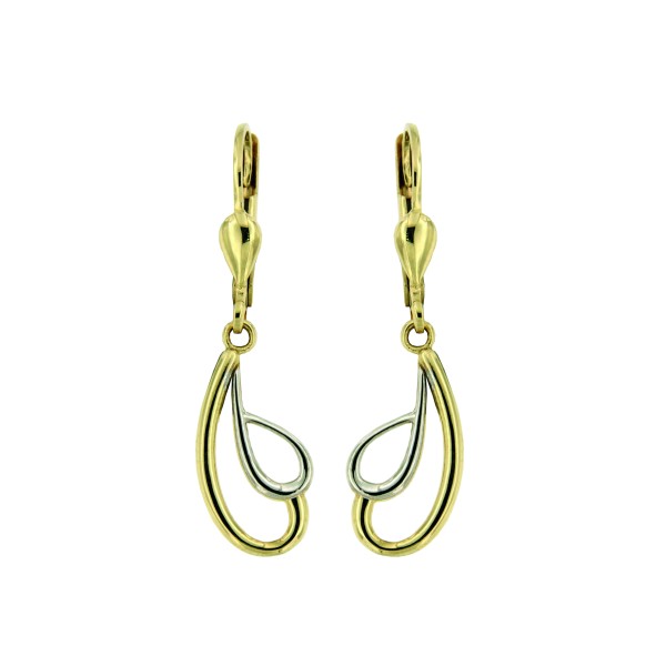 Oorhangers 3 fantasie Zirkonia