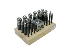 Bolponsenset Drijfhout 3,2-22 mm met ank