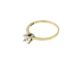 210-254019804-solitairring-14-karaat-bicolor-goud-zirkonia
