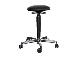 Kruk werkbank met driedimensionaal beweegbare zitting