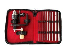 Complete oogjeswikkel/-buig set Drijfhout