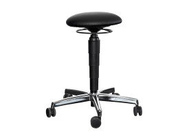 Kruk werkbank met driedimensionaal beweegbare zitting