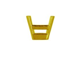 Domino Chaton CE4 geelgoud baquette