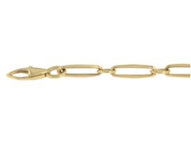 Closed For Ever met tussenoog 19,50 cm geelgoud 3,50 - 6,00 mm