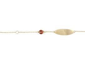 Babyplaatbanden 10-12 cm Lieveheersbeestje