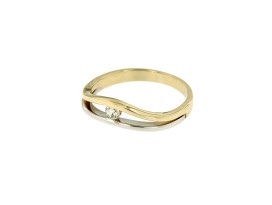 Ring 127 bicolor zirconia