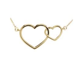 Symbol Chain Dubbel Hart Vast