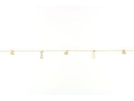 Enkelband 24-26 cm Hart / Infinity
