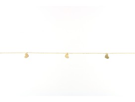 Enkelband 24-26 cm Hartjes