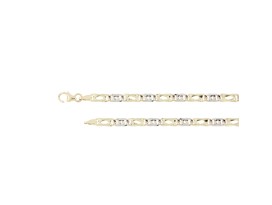 Armband 3,50 mm 21 cm geelgoud (VIJE012)