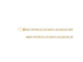 Armband 3,70 mm 21 cm geelgoud (VIJI004)