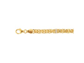 Armband 6,00 mm 21 cm geelgoud (VIJT003)
