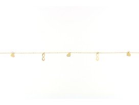 Enkelband 24-26 cm Hart / Infinity