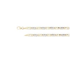 Armband 3,50 mm 21 cm geelgoud (VIJE012)