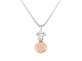 collier-bengelende-cirkel-bicolor