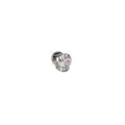 Bolscharnier zilver