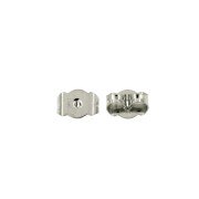 Poussettes 14 kt witgoud