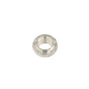Donut zetkast zilver bolle rand