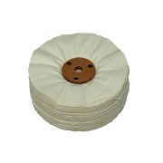 Lappenschijf linnen cremekleur 120 x 40 mm