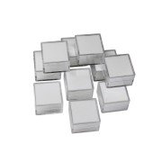 Doosjes navulling showdoos 28 x 28 mm