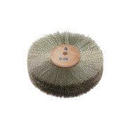 Borstel alpaca met houten kern