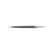 Bankvijlen halfrond 150 x 18,5 x 5,8 mm