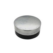 Banktas staal-rubber rond