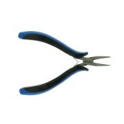 Geïsoleerde schenentang blauw-zwart