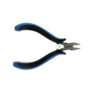 Geïsoleerde zijkniptang blauw-zwart