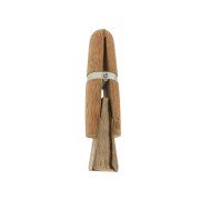 Ringenklem hardhout omkeerbaar met wig