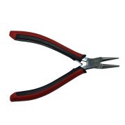 Tang rondbek 120 mm rood zwart 