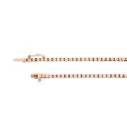 Tennisarmband diamant 1 ct roségoud