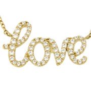 Symbol Chain '37' Love zirkonia 42-45 cm