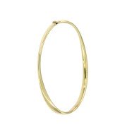 Bangle met slag geelgoud