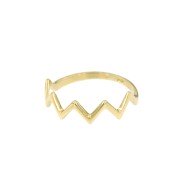 Ring 88 'kroon' geelgoud
