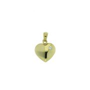 Harthanger geelgoud zirkonia 11 mm