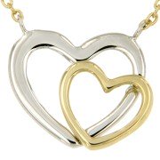 Symbol Chain '7' Hart dubbel 42-45 cm