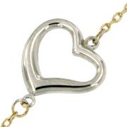 Symbol Chain '38' Hart bicolor 42-45 cm
