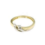 Ring 92 bicolorgoud 