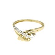 Ring 93 bicolorgoud 