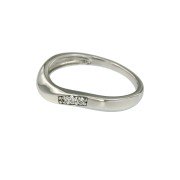 Ring 55 witgoud zirkonia