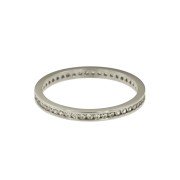 Ring 81 alliance zirkonia witgoud 