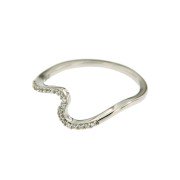 Ring  111 witgoud zirkonia